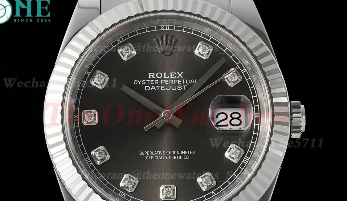 Datejust 126334 41mm Oys SS SS Grey Dia Clean SH3235