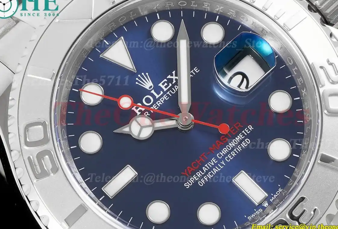 Yacht-Master 126622 40mm SS SS Blue Dot VSF VS3235