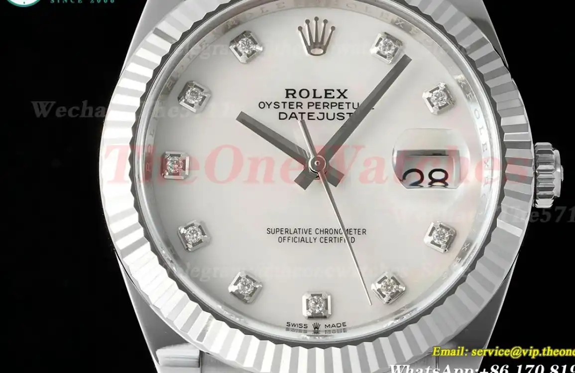 Datejust 126334 41mm Oys SS SS Mop Dia Clean SH3235