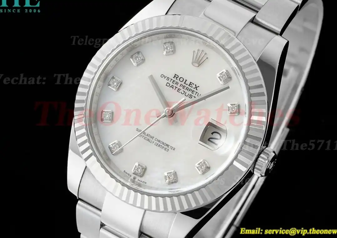 Datejust 126334 41mm Oys SS SS Mop Dia Clean SH3235