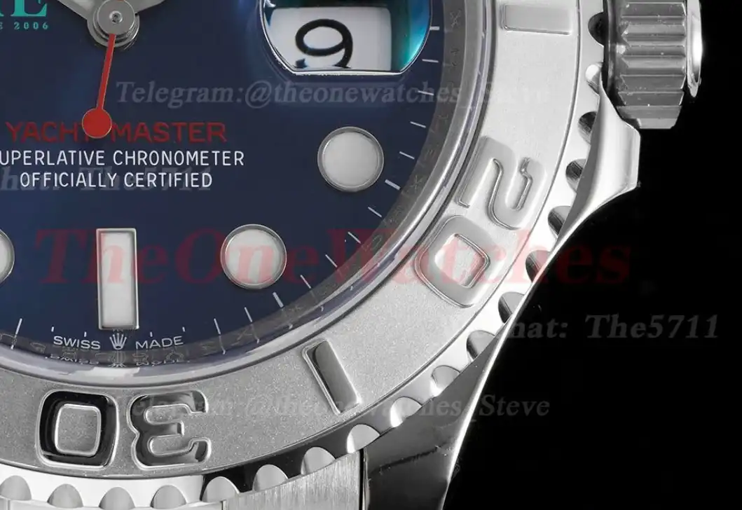 Yacht-Master 126622 40mm SS SS Blue Dot VSF VS3235