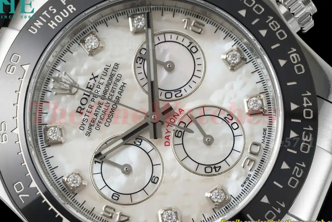 Daytona 116519 40MM 904L Real MOP Dial SS RU Clean DD4130