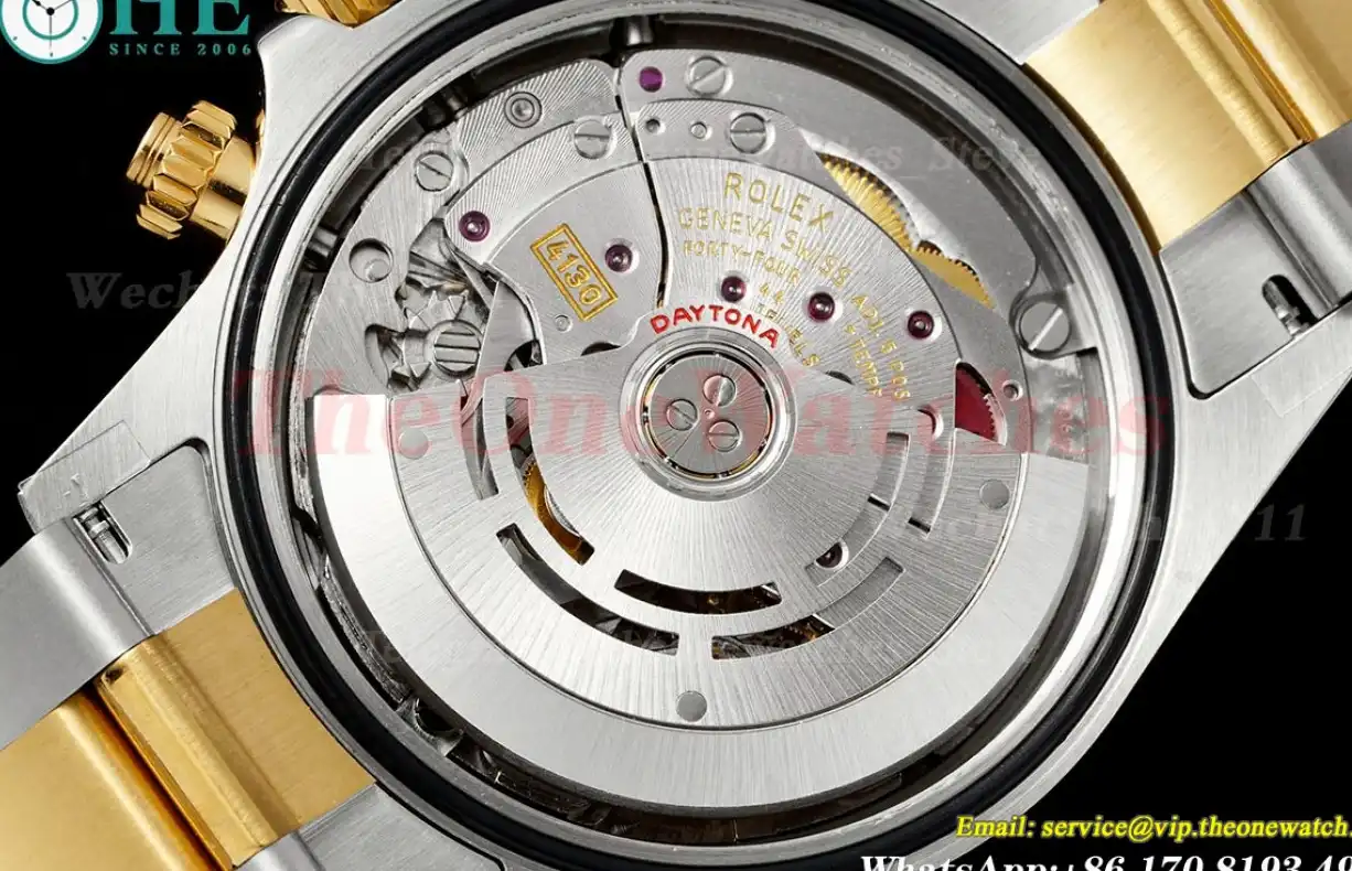 Daytona 116503 40mm SS YG White Dial QF V3 SH4130(Gain Weight)