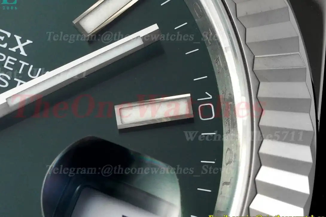 Datejust 126334 41mm Jub SS SS Green Stk Clean SH3235