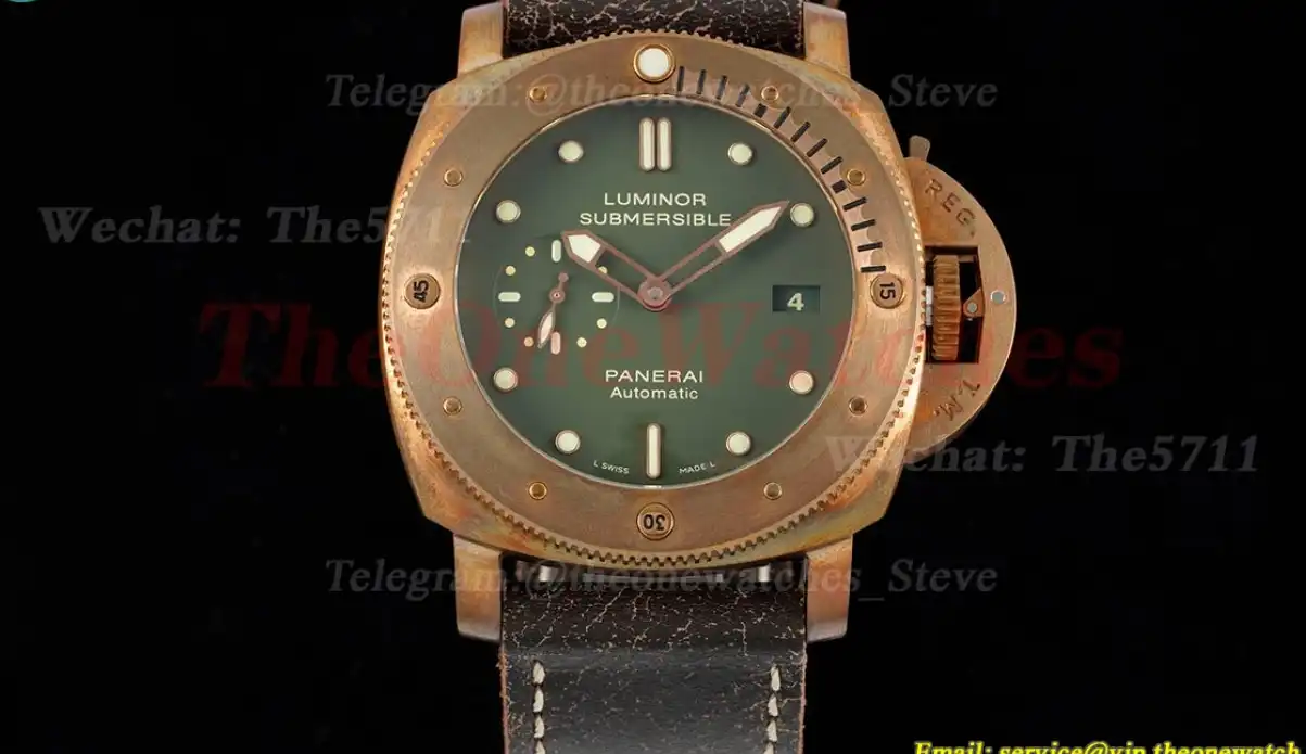 PAM382N Bronzo Submersible BR LE Green VSF V2 Mod9000