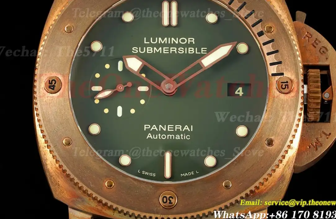 PAM382N Bronzo Submersible BR LE Green VSF V2 Mod9000