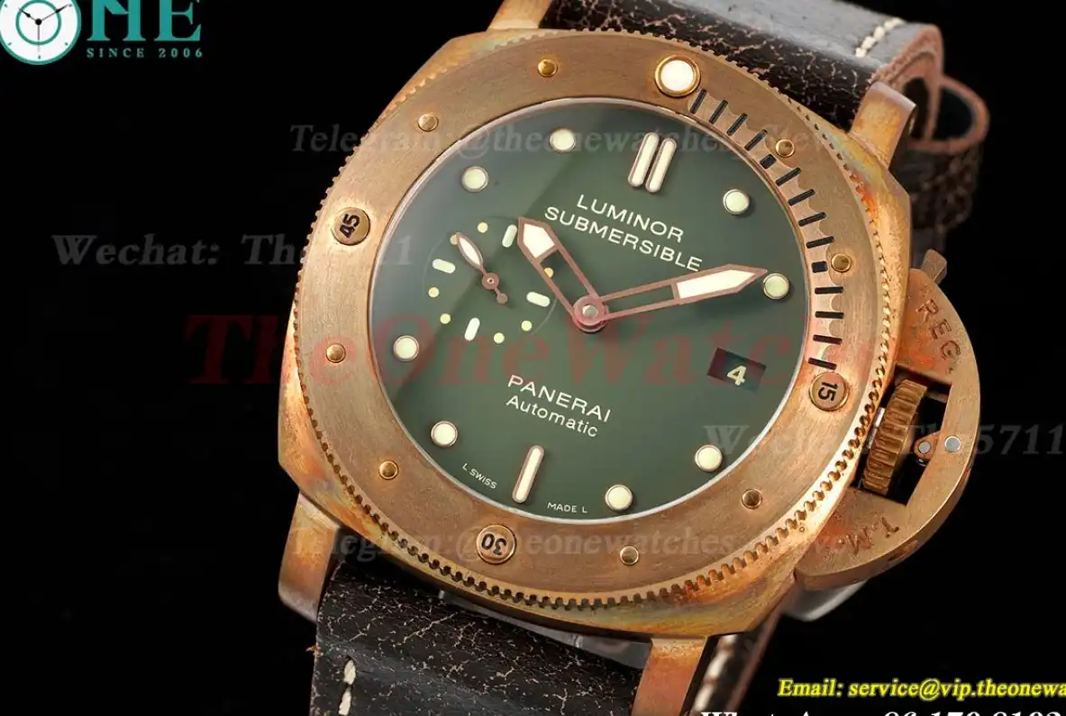 PAM382N Bronzo Submersible BR LE Green VSF V2 Mod9000