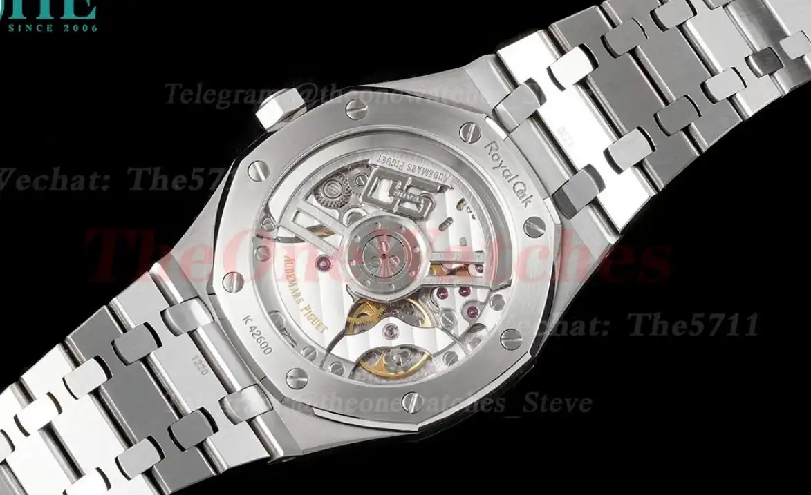 Royal Oak 15510 SS SS White Stk APSF A4302 Super Clone