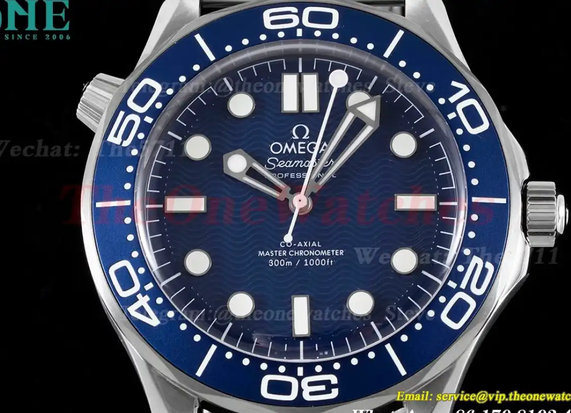 Seamaster 300m James Bond 60th 42mm SS SS Blue Dial VSF A8806