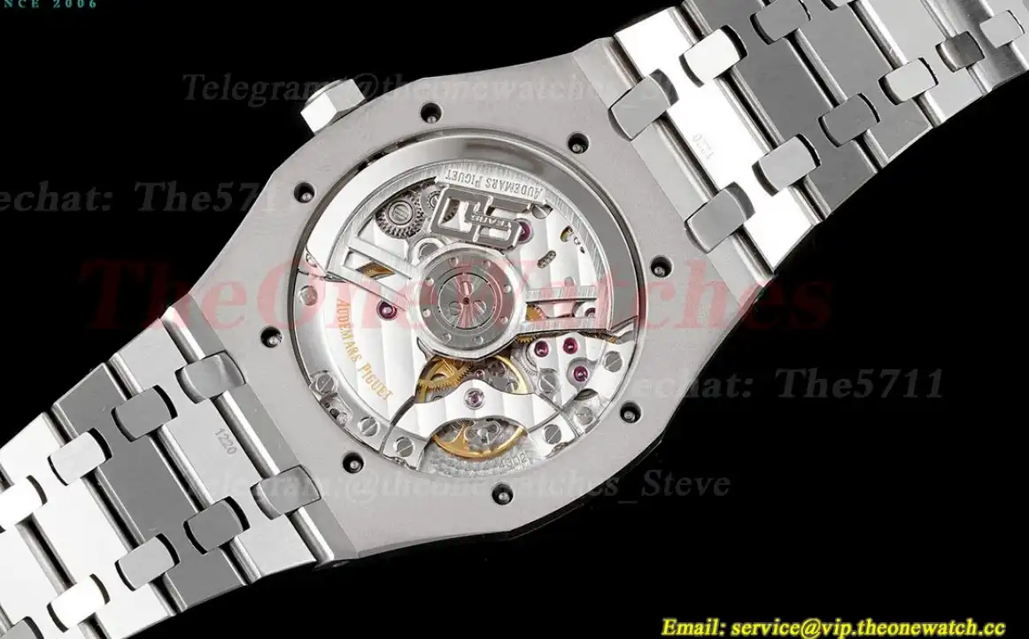 Royal Oak 15510 SS SS White Stk APSF A4302 Super Clone