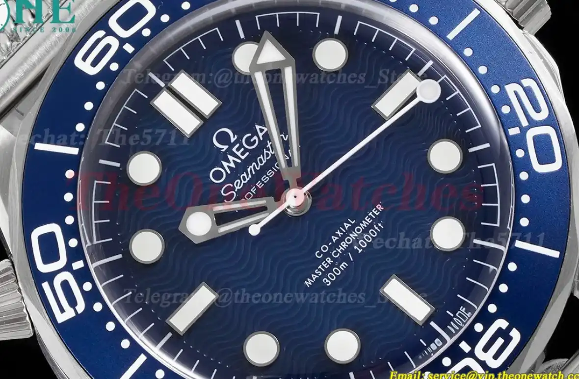 Seamaster 300m James Bond 60th 42mm SS SS Blue Dial VSF A8806