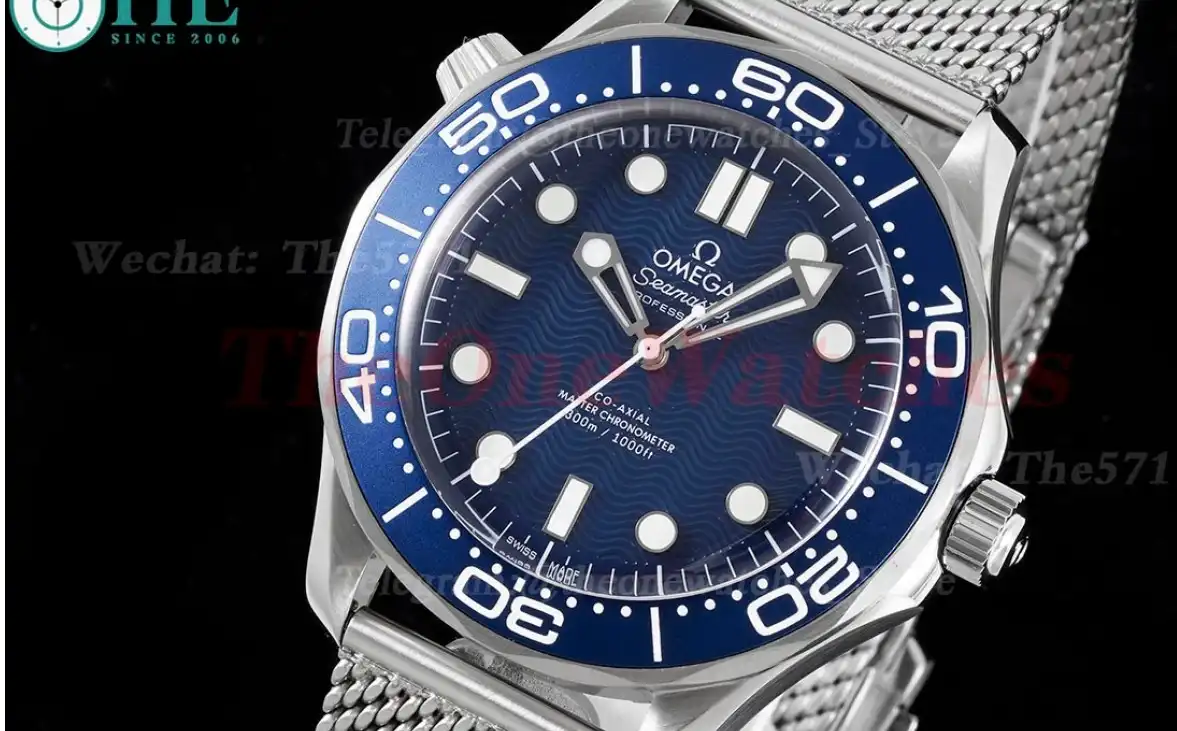 Seamaster 300m James Bond 60th 42mm SS SS Blue Dial VSF A8806