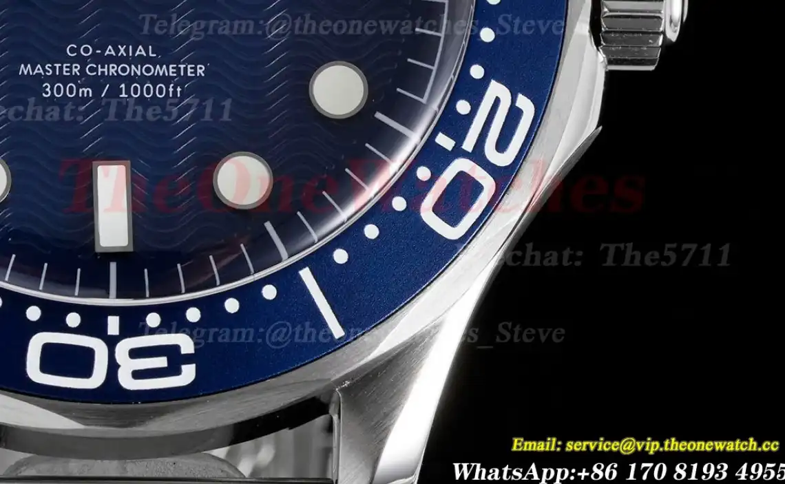 Seamaster 300m James Bond 60th 42mm SS SS Blue Dial VSF A8806