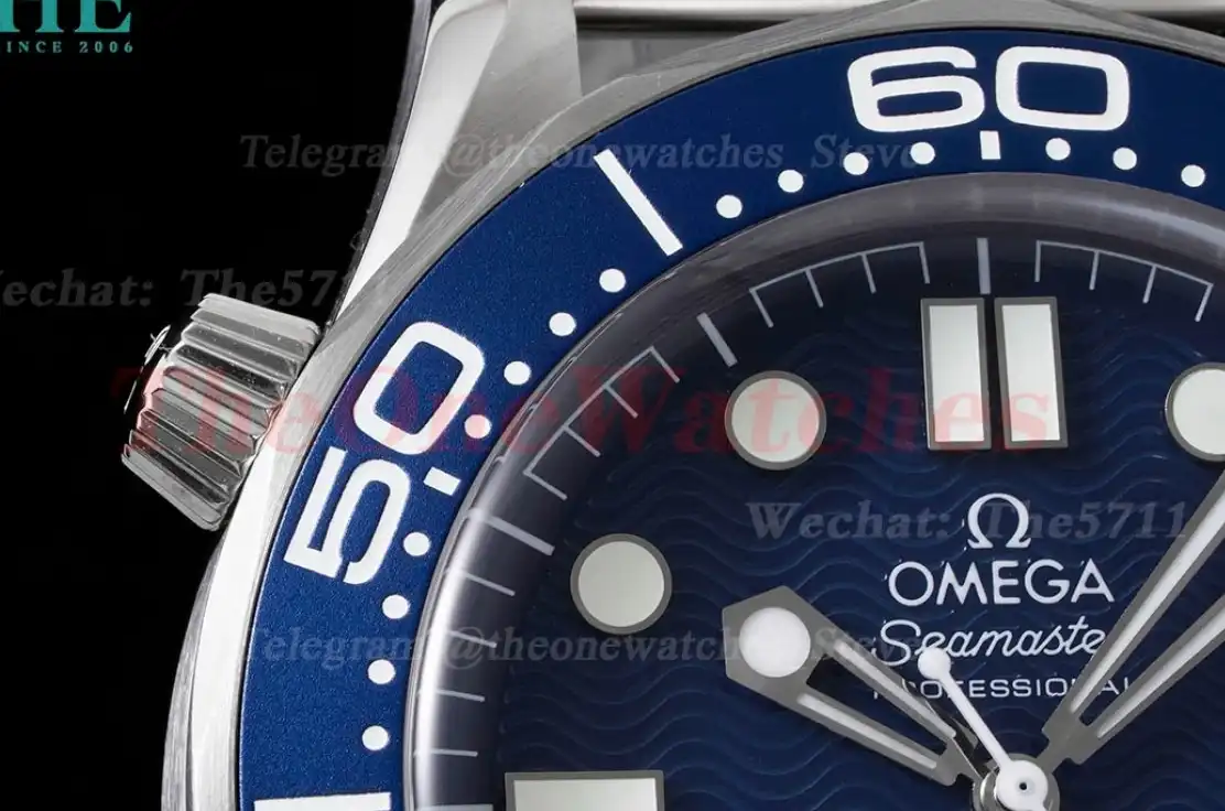 Seamaster 300m James Bond 60th 42mm SS SS Blue Dial VSF A8806