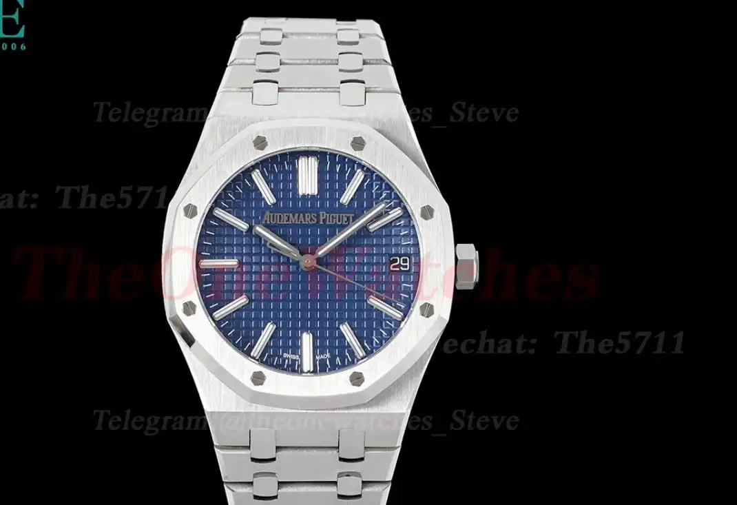 Royal Oak 41mm 15510 SS SS Blue Stk APSF A4302 Super Clone