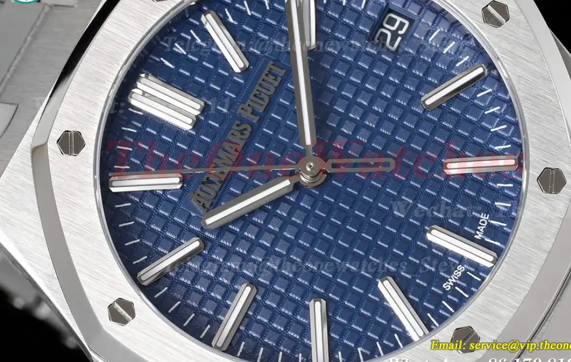 Royal Oak 41mm 15510 SS SS Blue Stk APSF A4302 Super Clone