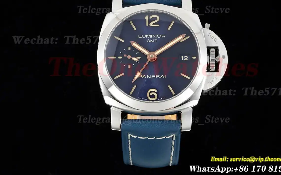 PAM688 Luminor GMT 42mm SS LE Blue VSF V2 P9001