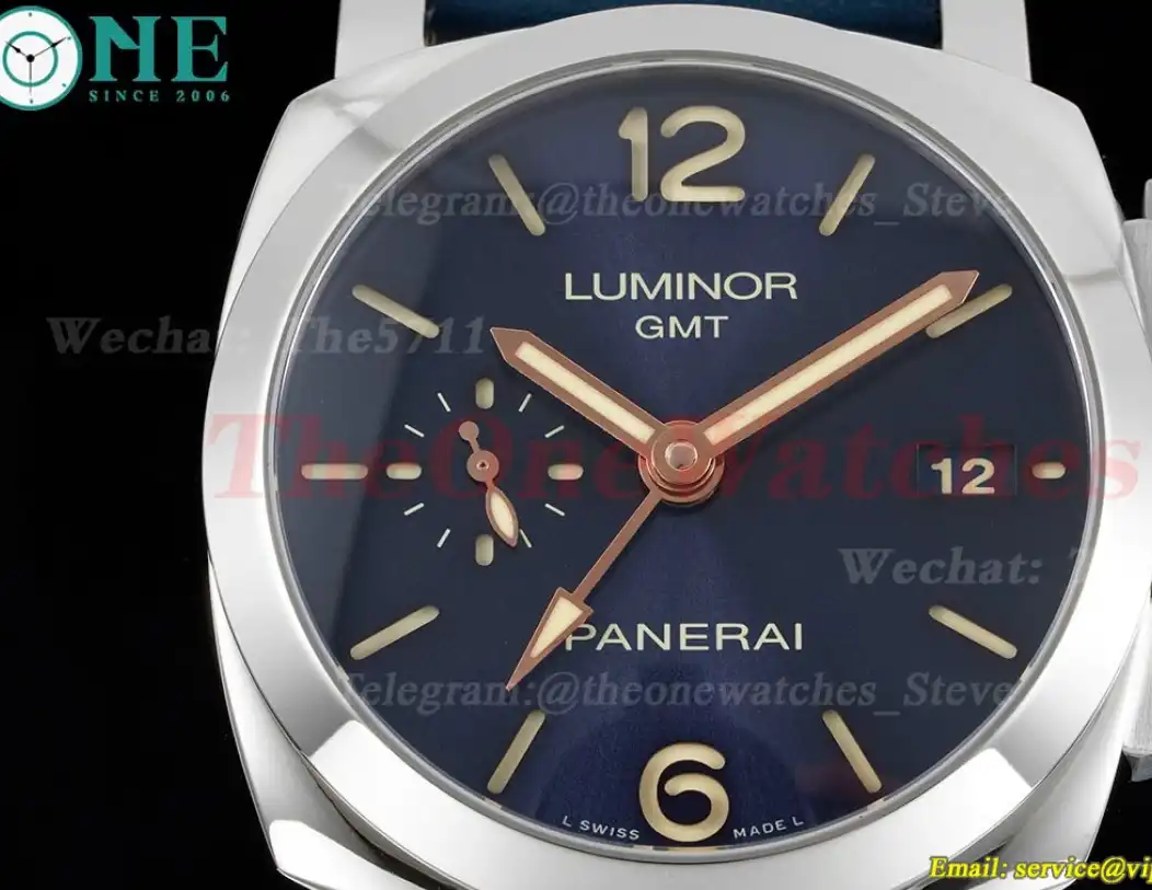 PAM688 Luminor GMT 42mm SS LE Blue VSF V2 P9001