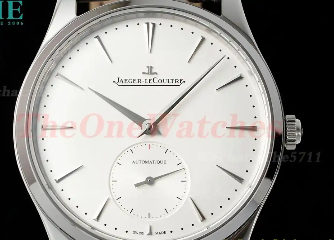 Master Ultra Thin No Date 39mm SS LE White Dial APS A896