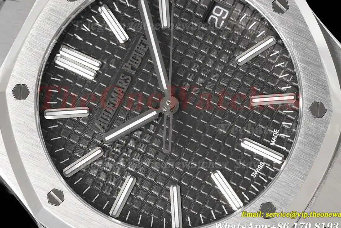 Royal Oak 41mm 15510 SS SS Grey Stk APSF A4302 Super Clone