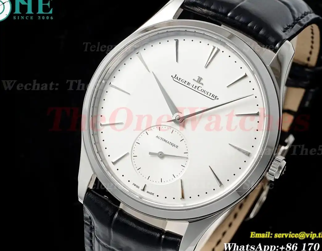 Master Ultra Thin No Date 39mm SS LE White Dial APS A896