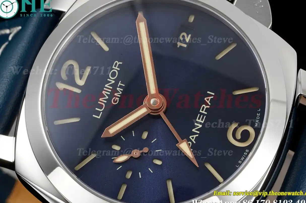 PAM688 Luminor GMT 42mm SS LE Blue VSF V2 P9001