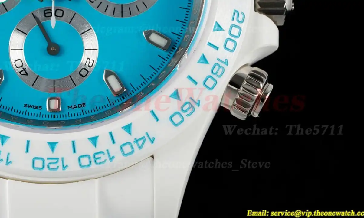 Daytona AET 40mm Cer Cer Tiffany Blue Dial ZF SH4130