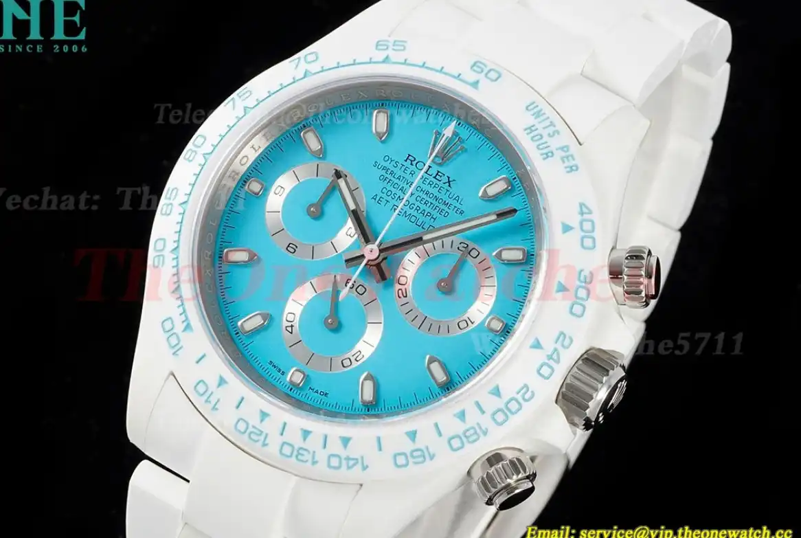 Daytona AET 40mm Cer Cer Tiffany Blue Dial ZF SH4130