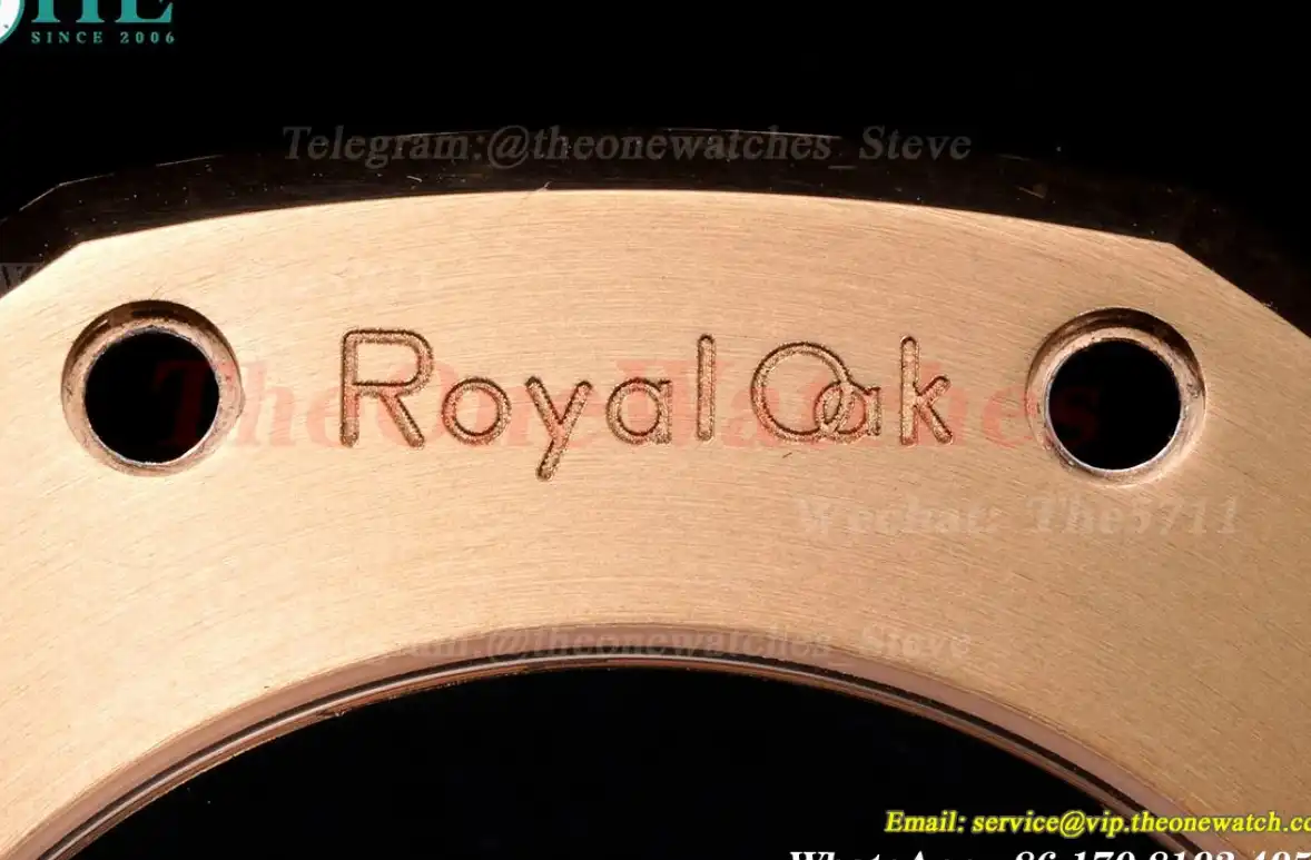 Royal Oak 15400 RG RG Black Stk APSF SA3120 Super Clone