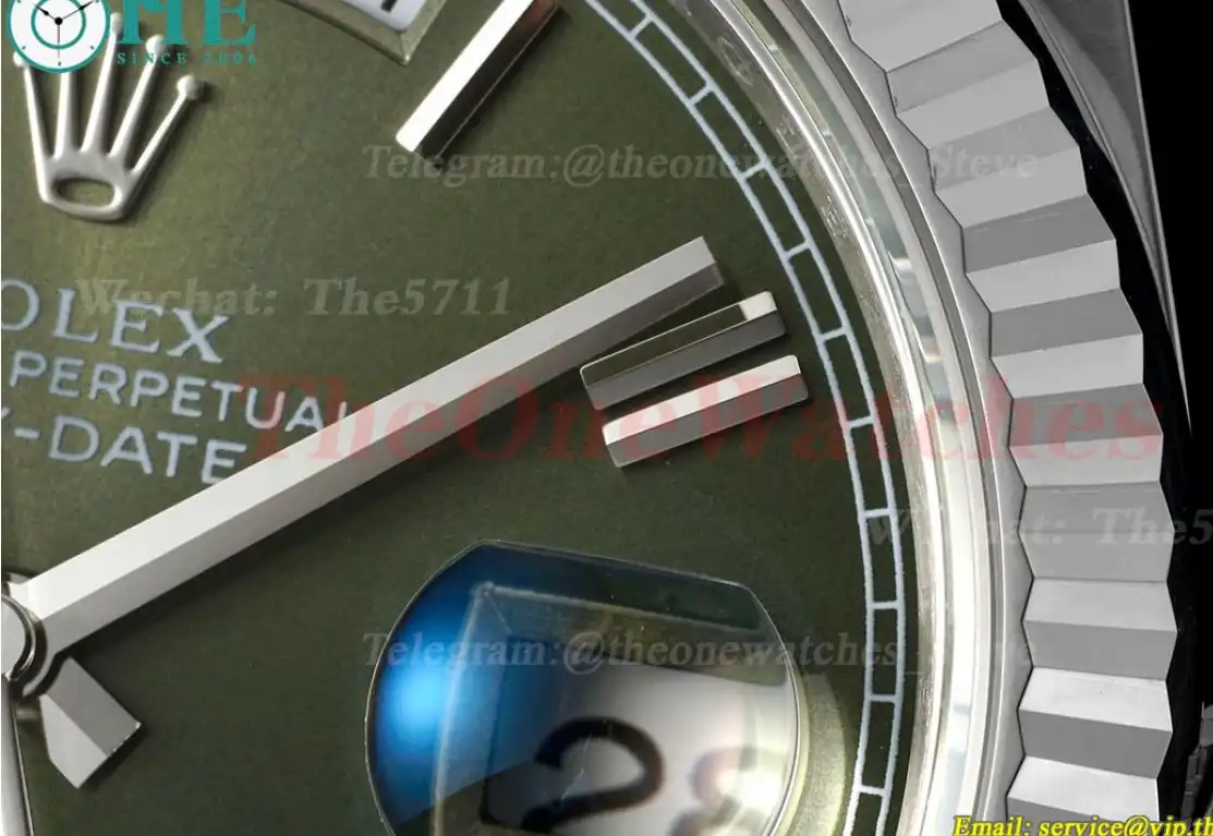 DayDate 228239 40mm SS SS Green Dial THBF SH3255(Tungsten Heavy Version)