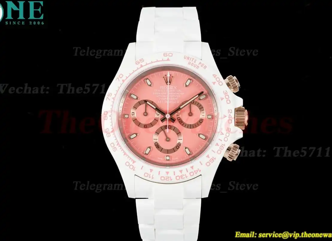 Daytona AET 40mm Cer Cer Pink Dial ZF SH4130