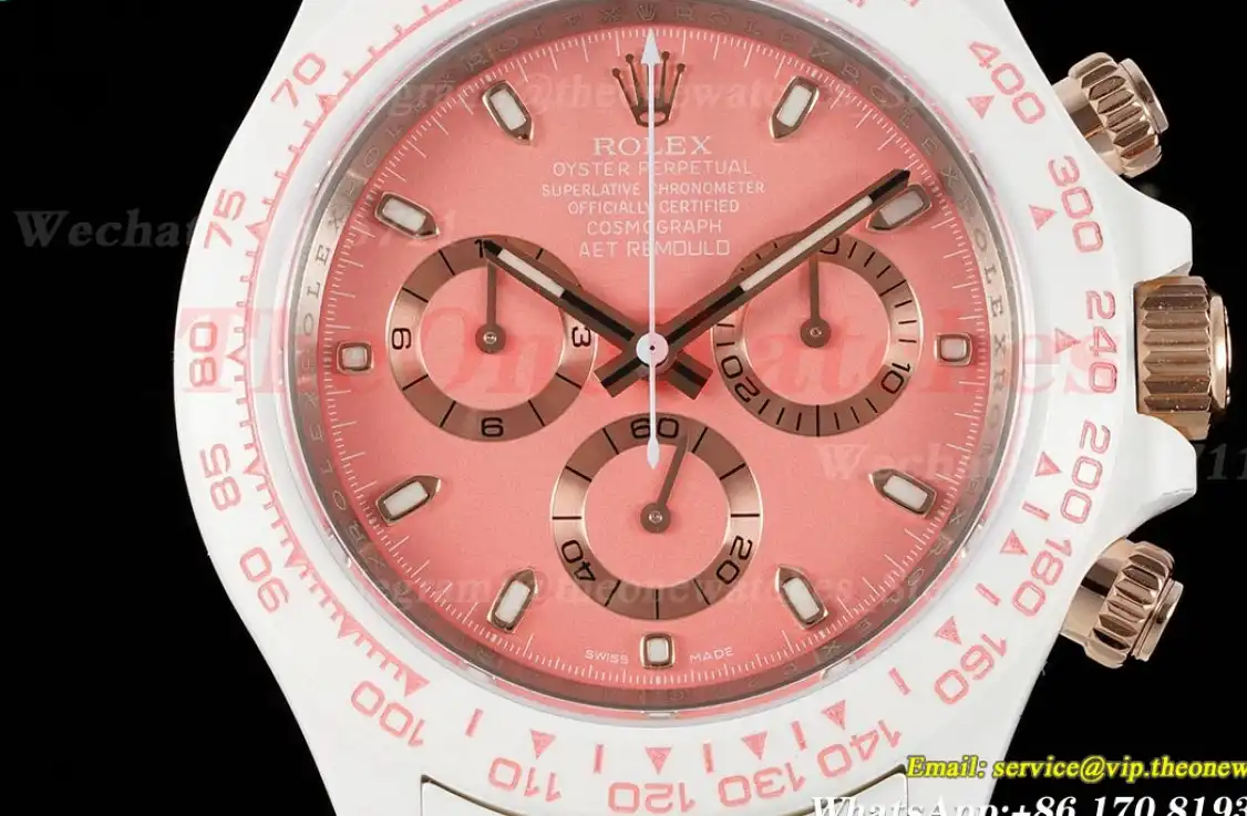 Daytona AET 40mm Cer Cer Pink Dial ZF SH4130