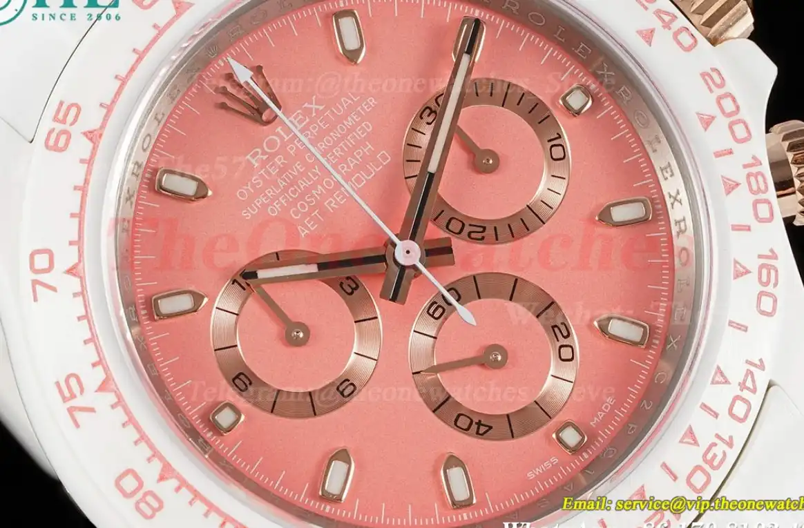 Daytona AET 40mm Cer Cer Pink Dial ZF SH4130