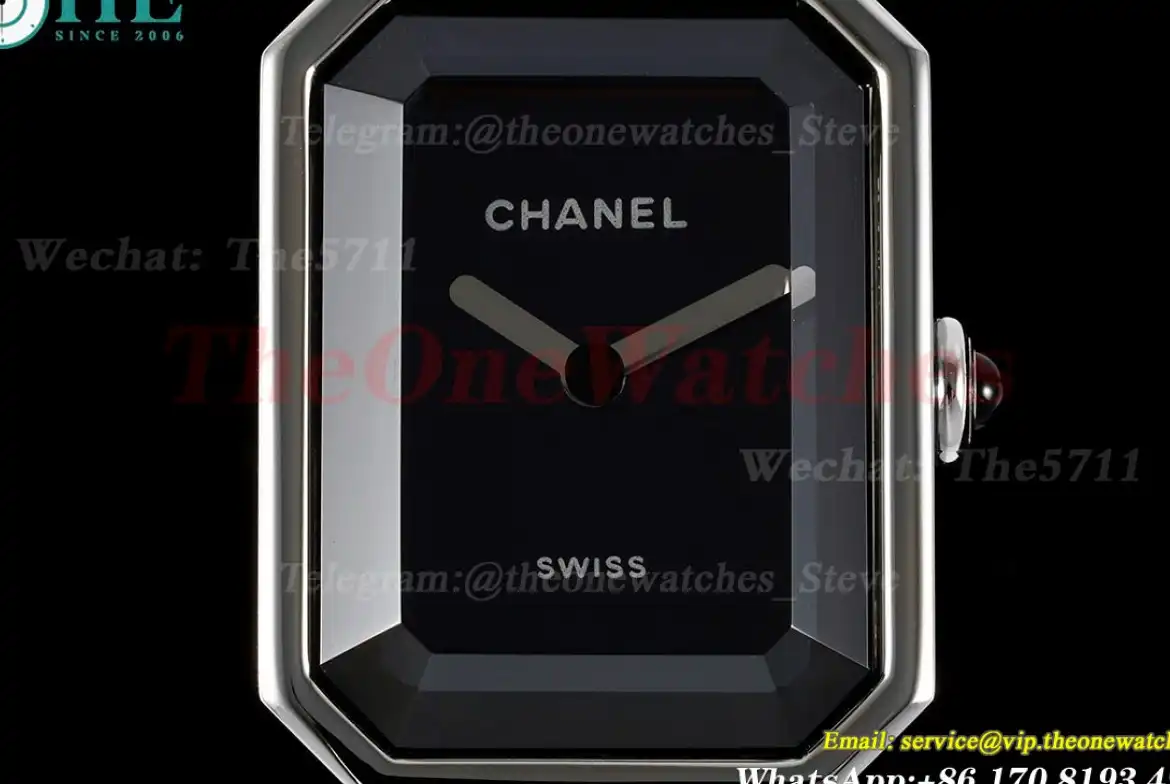 Premiere Ladies SS SS Black BVF Swiss Quartz