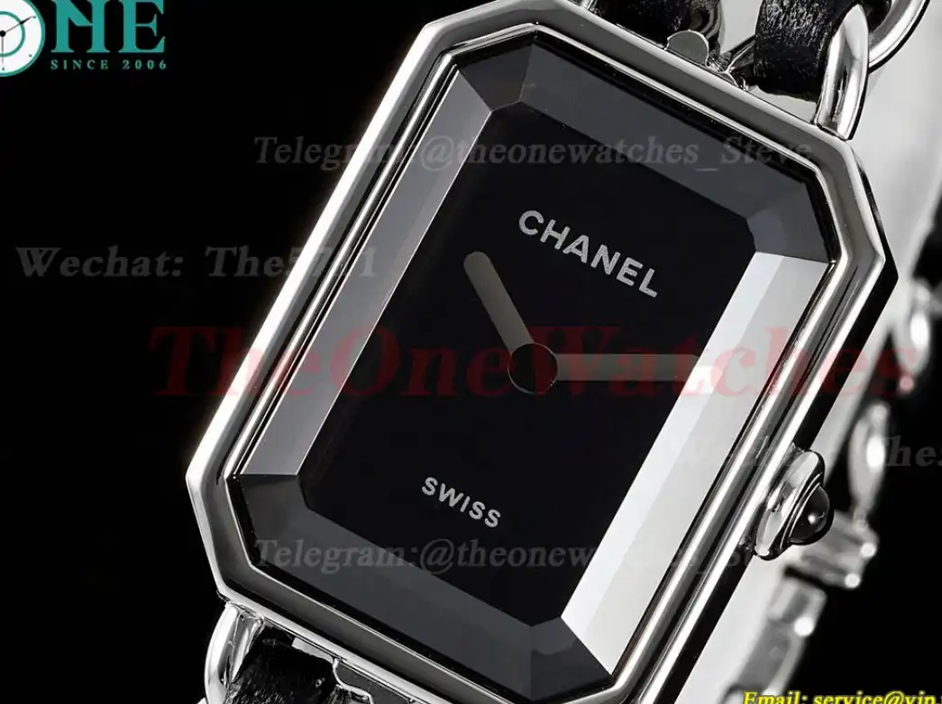 Premiere Ladies SS SS Black BVF Swiss Quartz