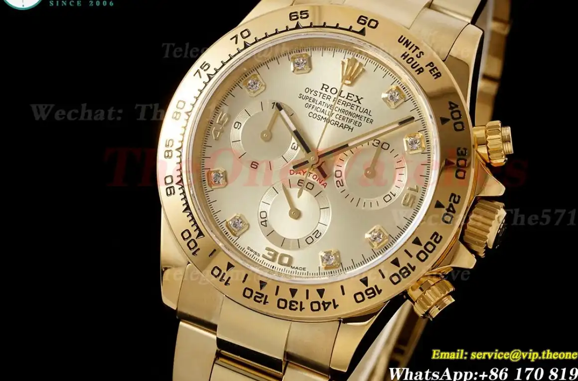 Daytona 116508 40mm YG YG Gold Dia QF V3 SH4130