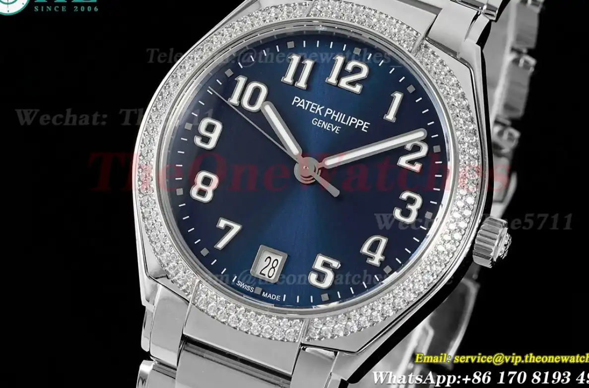 TWENTY~4 7300 Ladies 36mm Dia SS SS Blue Dial PPF 324SC