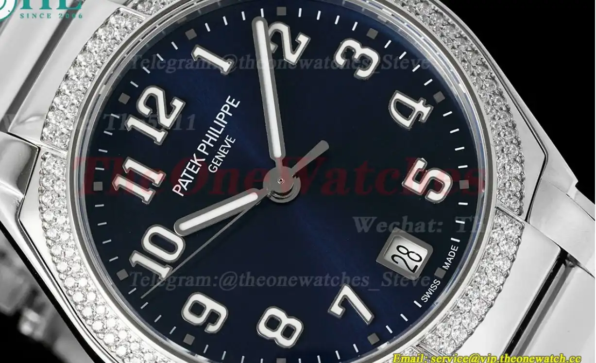 TWENTY~4 7300 Ladies 36mm Dia SS SS Blue Dial PPF 324SC