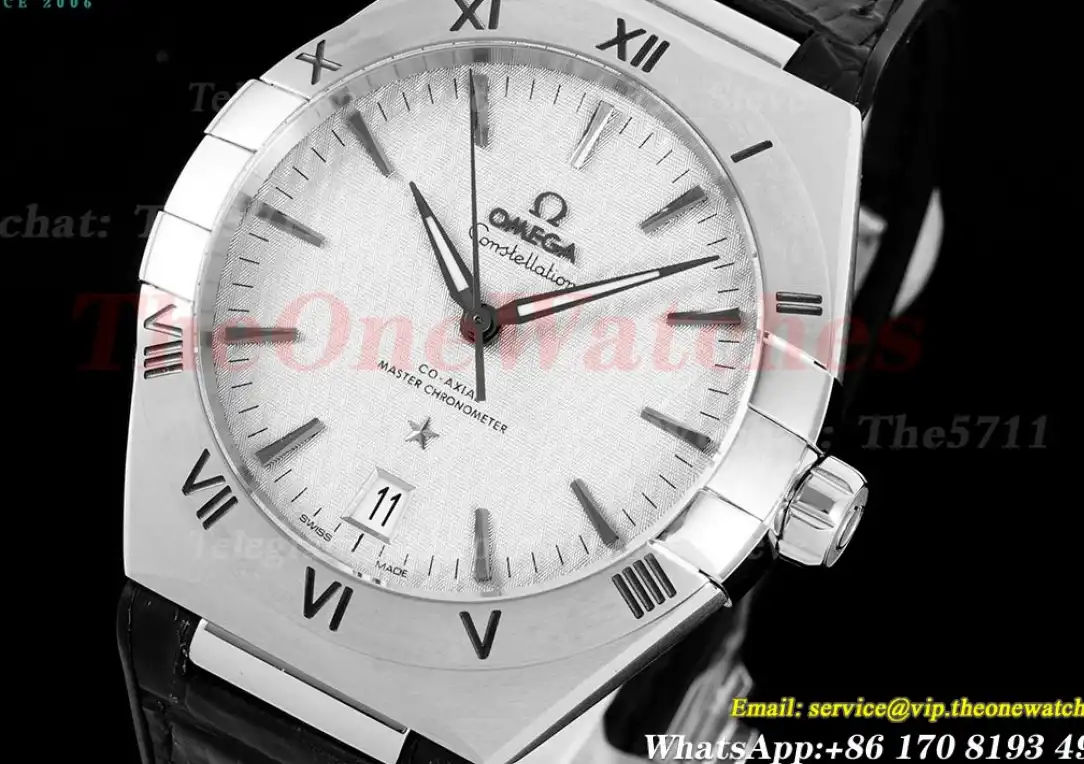 Constellation 41mm SS LE White textured Dial VSF A8900 Super Clone