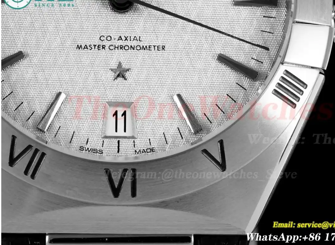 Constellation 41mm SS LE White textured Dial VSF A8900 Super Clone