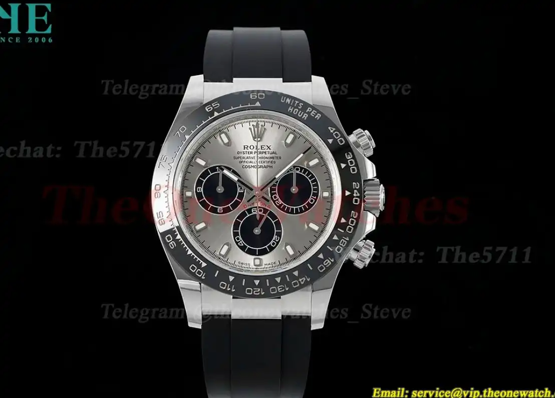 Daytona 116519 40mm SS RU Grey Dial APS SH4130 (Tungsten Heavy Version)