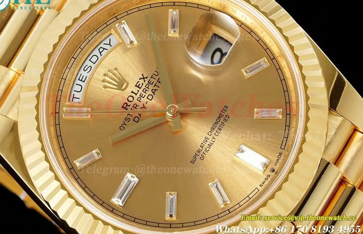 DayDate 228238 40mm Pres YG YG Gold Dial ARF VR3255