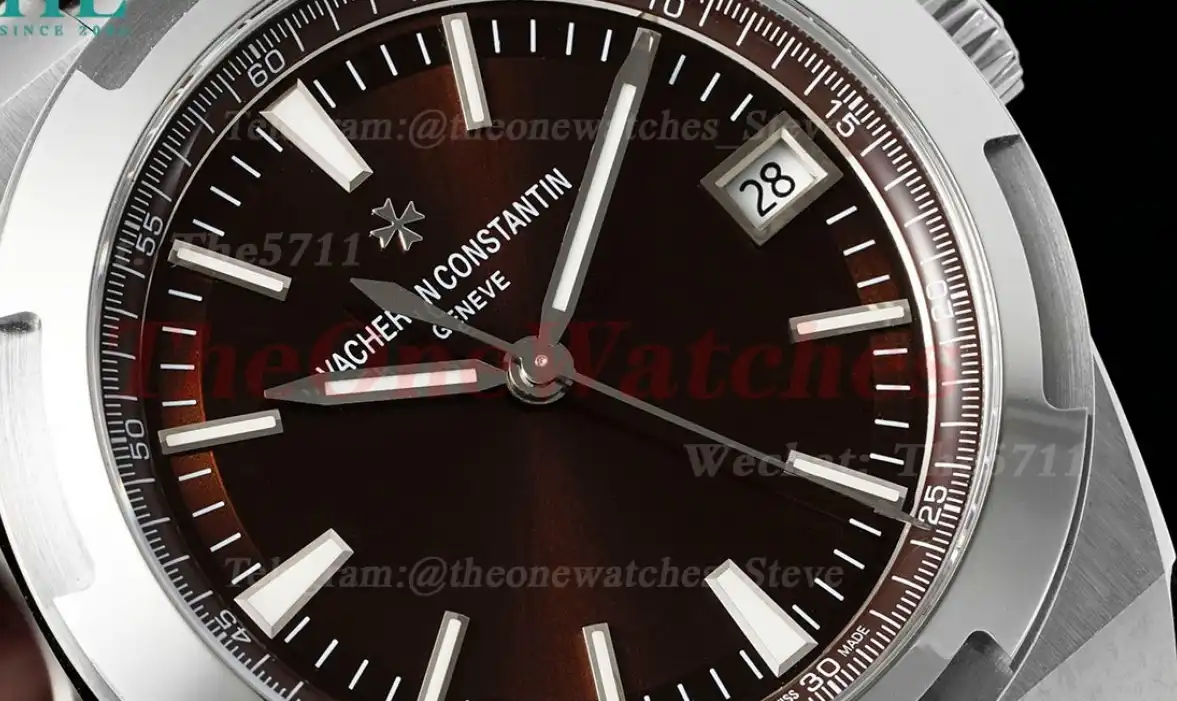 Overseas 4500V 41mm SS RU Brown Dial MKS A5100