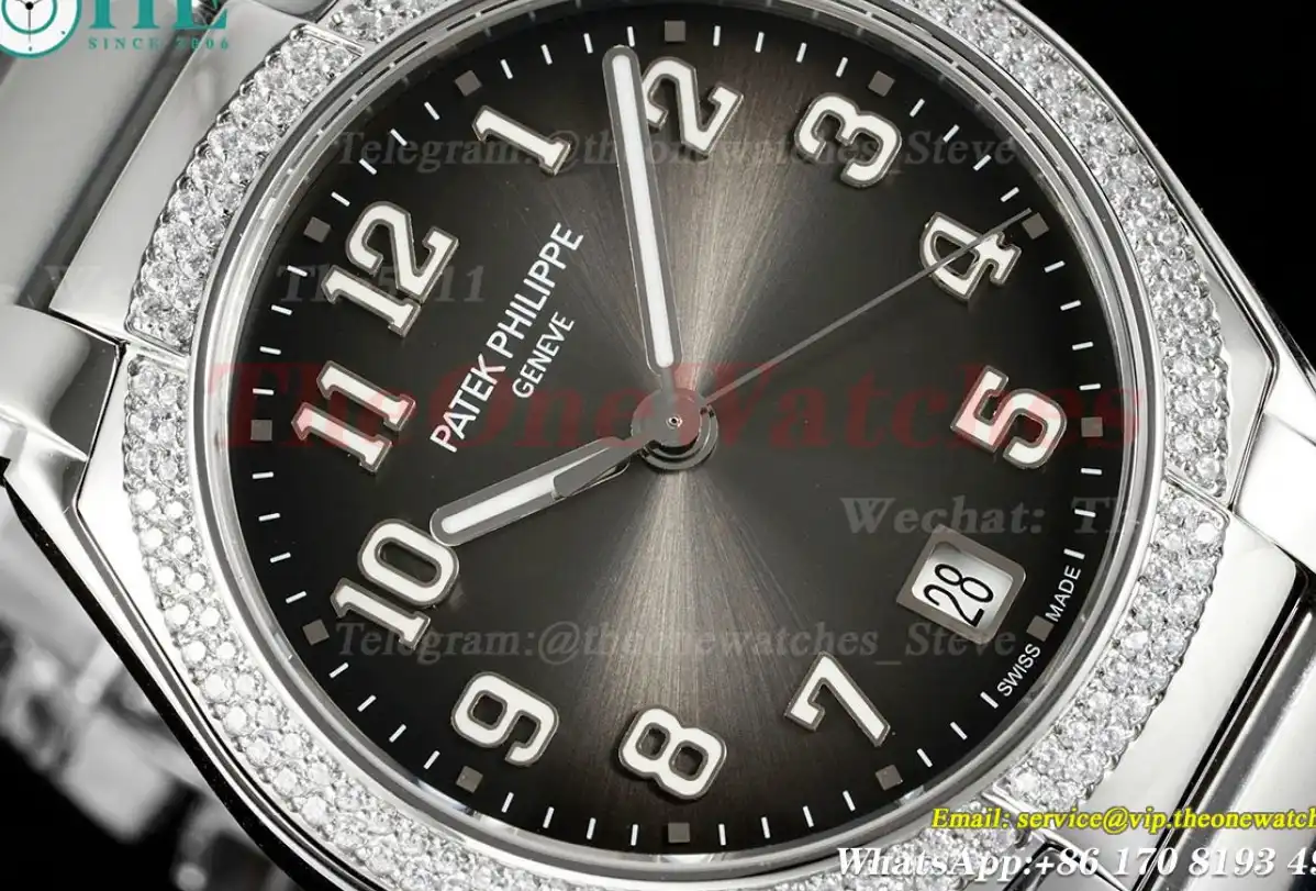 TWENTY~4 7300 Ladies 36mm Dia SS SS Grey Dial PPF 324SC