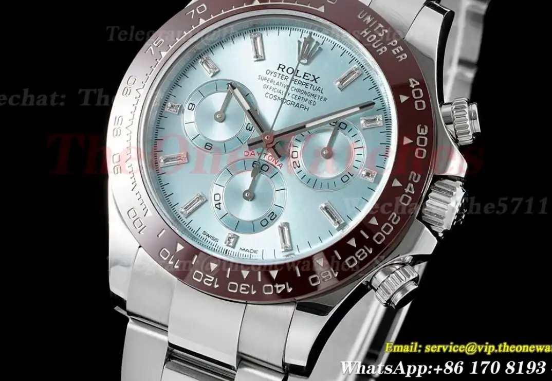 Daytona 116506 40mm Dia SS SS Ice Blue Dial Clean DD4130