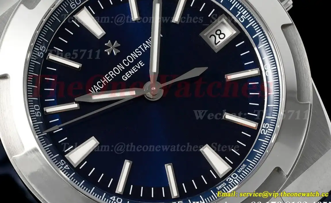 Overseas 4500V 41mm SS RU Blue Dial MKS A5100