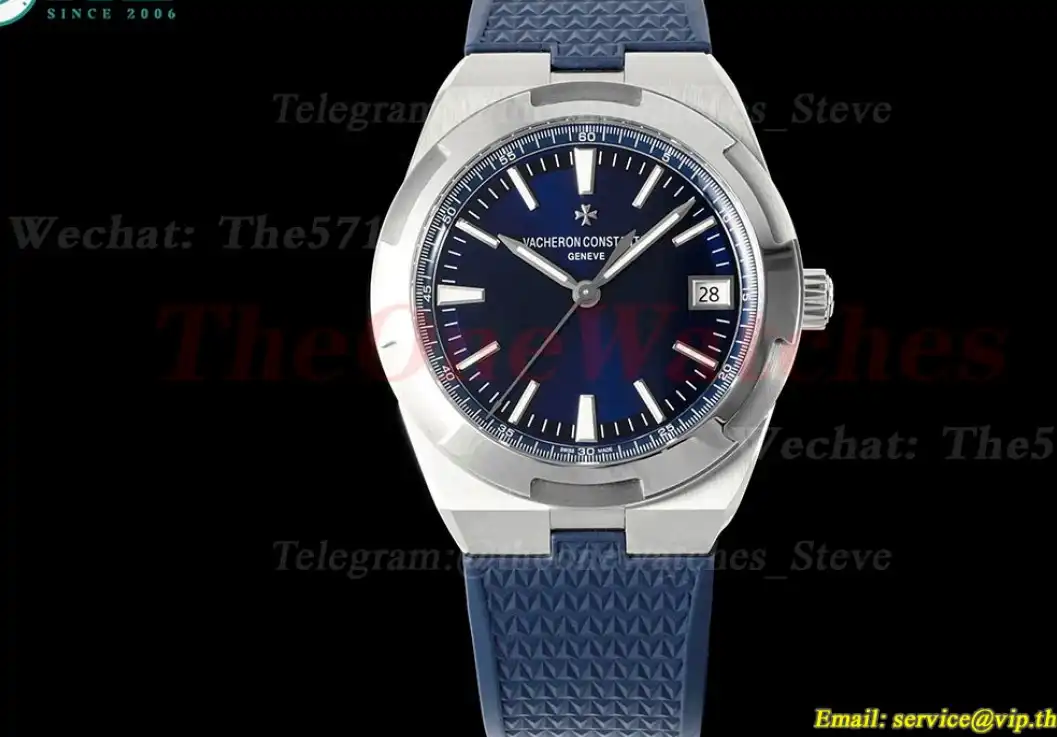 Overseas 4500V 41mm SS RU Blue Dial MKS A5100