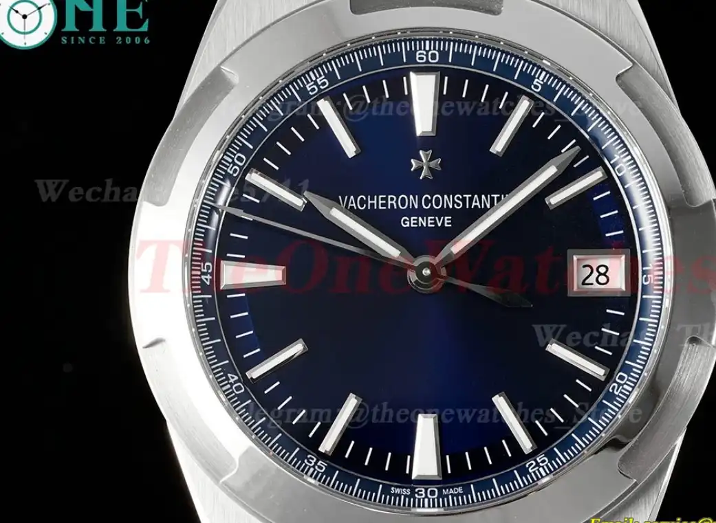 Overseas 4500V 41mm SS RU Blue Dial MKS A5100