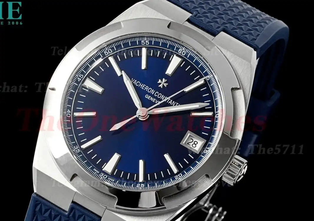 Overseas 4500V 41mm SS RU Blue Dial MKS A5100