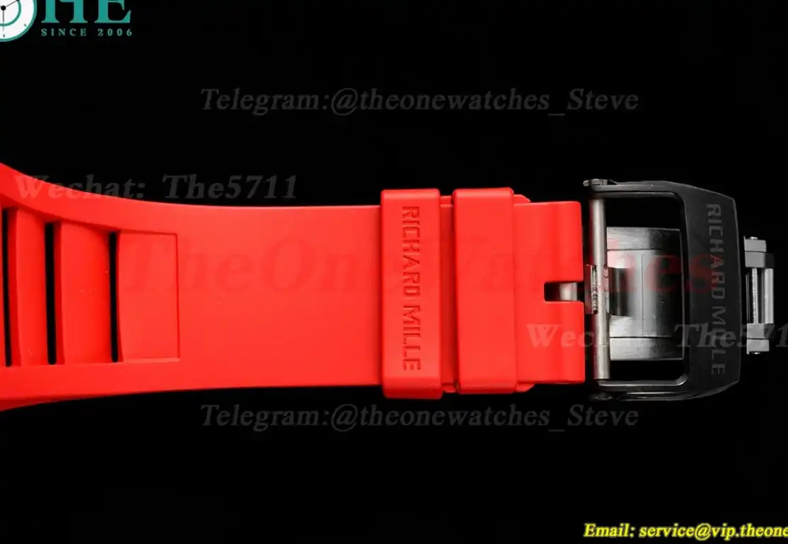 RM035-02 NTPT RU Red Case on Red Rubber Strap ZF V6 RMAL1